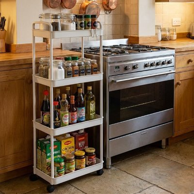 Desserte a roulettes | Mobile et Pratique - LYN CUISINE