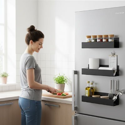 Étagère à épices | Pratique Gain de Place - LYN CUISINE
