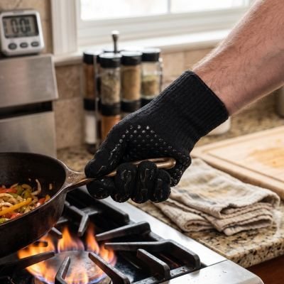 Gant de Cuisine | Résistant Chaleur - LYN CUISINE