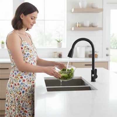 Mitigeur cuisine | Design Précision - LYN CUISINE