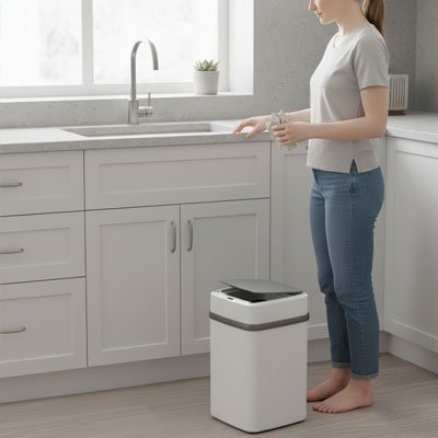 Poubelle de cuisine | Design et Pratique - LYN CUISINE