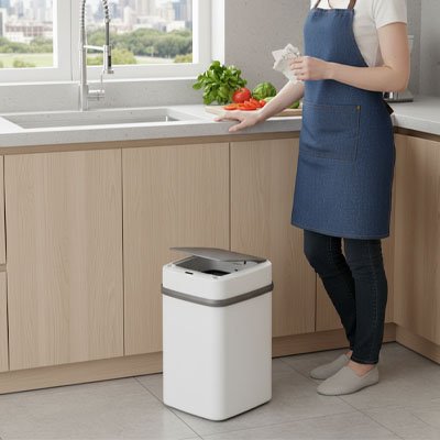 Poubelle de cuisine | Design et Pratique - LYN CUISINE